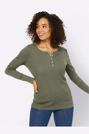 Heine Shirt met lange mouwen Shirt (1-delig)