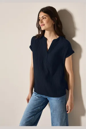CECIL Blouse met korte mouwen