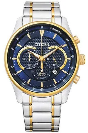 Citizen Chronograaf AN8190-51L Horloge, quartzhorloge, herenhorloge, stalen armband