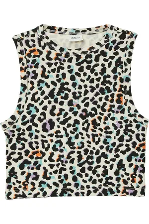 QS by s.Oliver Geribde tanktop