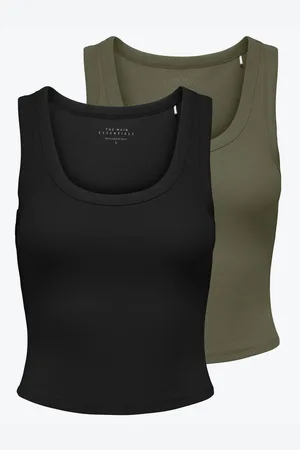 ONLY Tanktop ONLEASY S/L TANK TOP JRS 2 PACK (set, 2-delig)