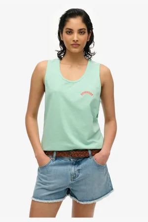 Superdry Tanktop ESSENTIELE LOGO GD VEST