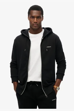 Superdry Capuchonsweatvest PLAIN ZIP HOOD