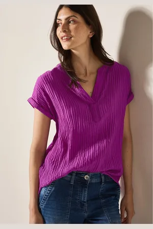 CECIL Blouse met korte mouwen