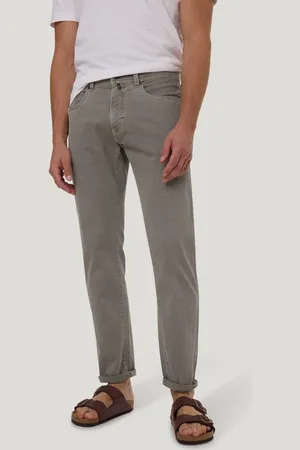 Pierre Cardin 5-pocket jeans PC-Lyon met omslagzoom