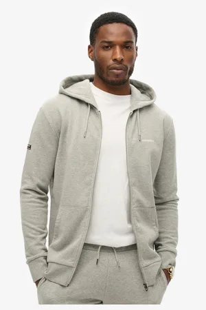 Superdry Capuchonsweatvest PLAIN ZIP HOOD