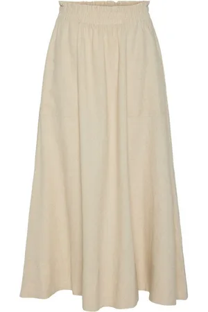 Y.A.S Maxirok YASFLAXY HW ANKLE SKIRT NOOS