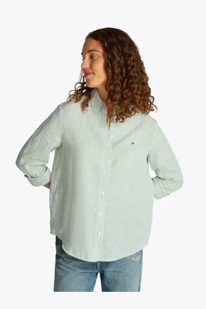 Tommy Hilfiger Overhemdblouse ESS LINEN RELAXED SHIRT