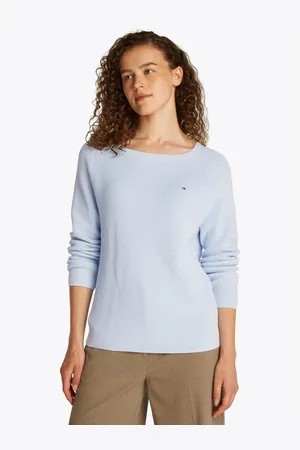 Tommy Hilfiger Gebreide trui CO CARDI FINE GG LS BOAT-NK SWT