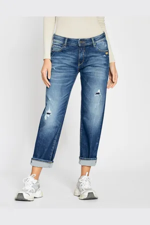 Gang Boyfriendjeans 94NADIA 5-pocketsstijl met ritssluiting en knoop