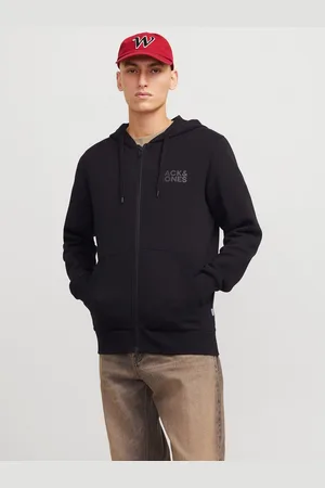 JACK & JONES Capuchonsweatvest JJECORP LOGO SWEAT ZIP HOOD