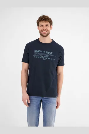 Lerros T-shirt met belettering
