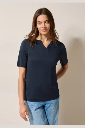 CECIL T-shirt in tuniek-look
