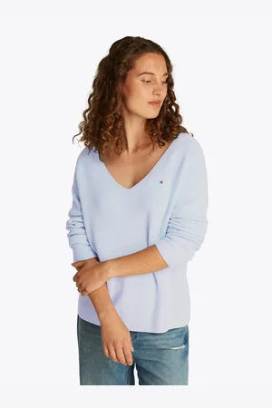 Tommy Hilfiger Gebreide trui CO CARDI STITCH V-NK LS