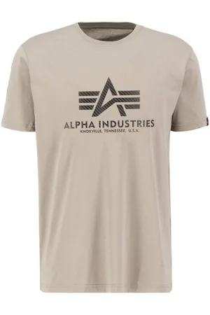 Alpha Industries T-shirt Men - T-Shirts Basic T Carbon