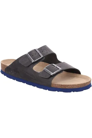 Rohde Slippers Grado Slippers, zomerschoen, tweesluiter, huisschoen met zacht voetbed