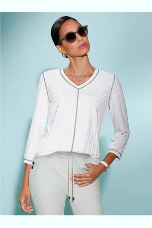 CRÉATION L Shirt met 3/4 mouwen Shirt (1-delig)