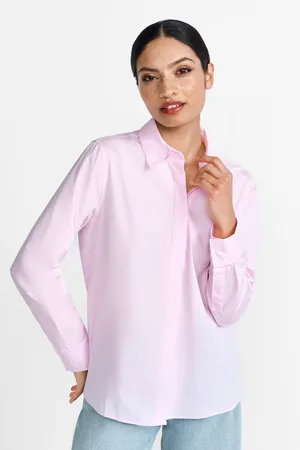 Rich & Royal Klassieke blouse Met merkenlabel op de rug