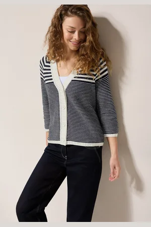 CECIL Vest met gestreept patroon