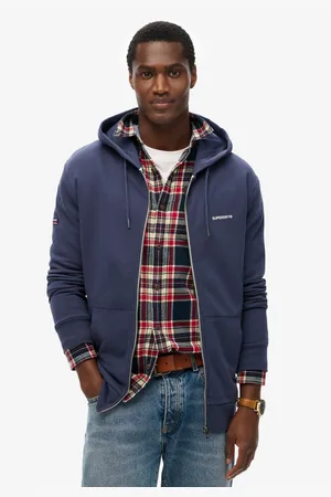 Superdry Capuchonsweatvest PLAIN ZIP HOOD