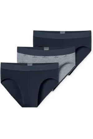 Schiesser Rio-slip "95/5" met zachte logo-webgummiband (Set van 3)