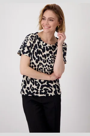 monari T-shirt Shirt leo allover