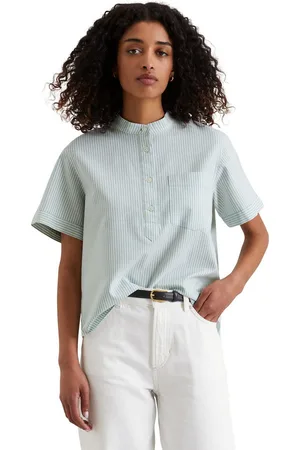 Marc O’ Polo Blouse met korte mouwen