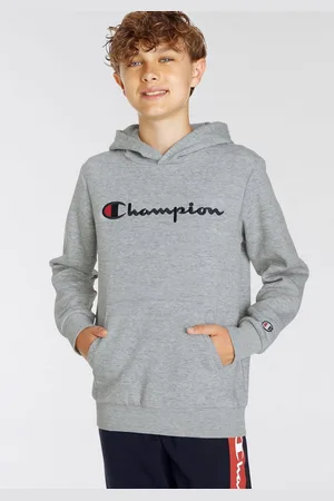 Champion Hoodie Classic Hooded Sweatshirt large Logo - voor kinderen