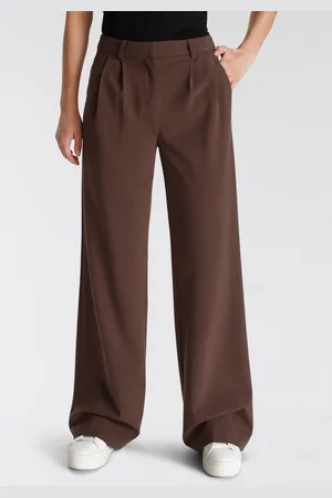 Tamaris Pantalon met wijde pijpen
