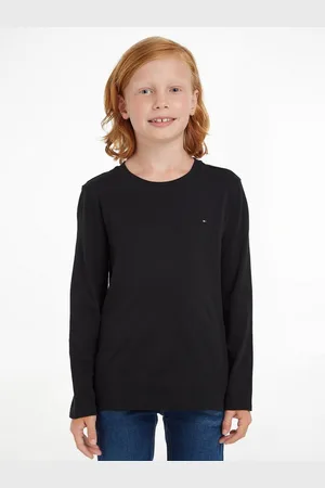 Tommy Hilfiger Shirt met lange mouwen BOYS BASIC CN KNIT L/S Kinderen Kids Junior MiniMe, voor jongens