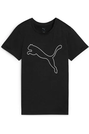 PUMA Trainingsshirt W TAD ESSENTIAL HEATHER LOGO TEE
