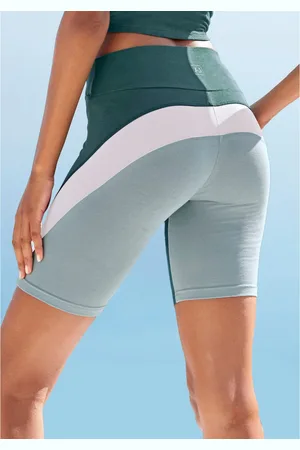 Lascana Fietsbroekje -Sportbroek Sportbroek met brede V-tailleband
