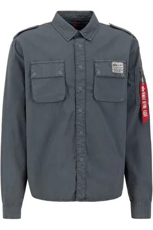 Alpha Industries Oversized shirt Men - Shirts Urban Military Shirt