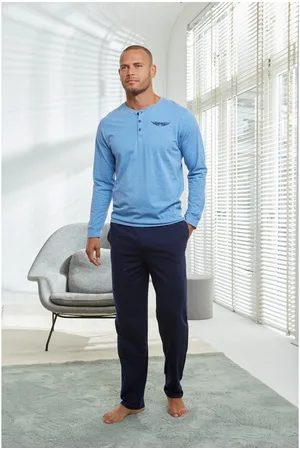 AUTHENTIC LE JOGGER Pyjama voor heren (2-delig, 1 stuk)