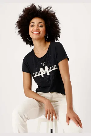 monari T-shirt Shirt sieraad Met een ronde hals