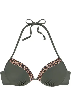 Lascana Push-upbikinitop Adelin met gedessineerde inzetten