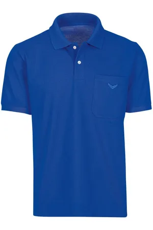 Trigema Poloshirt poloshirt met borstzak (1-delig)