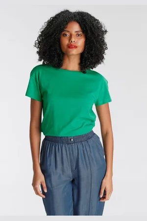 AJC T-shirt oversized pasvorm, basic, van katoen
