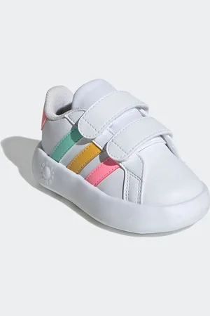 adidas Klittenbandschoenen GRAND COURT 2.0 KIDS Design geïnspireerd op de adidas Superstar, voor kinderen