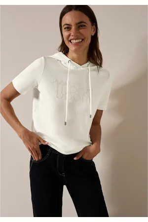 CECIL T-shirt met een capuchon