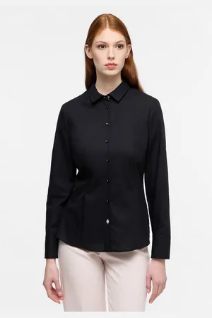 ETERNA Overhemdblouse FITTED NON IRON (strijkvrij)