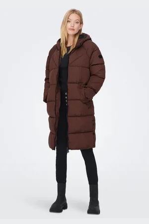 ONLY Gewatteerde jas ONLAMANDA LONG PUFFER COAT