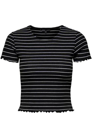 ONLY Shirt met ronde hals ONLEMMA STRIPE S/S TOP