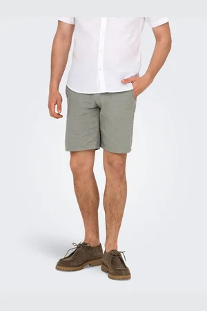 Only & Sons Chino-short ONSMARK 0011 COTTON LINEN SHORTS NOOS