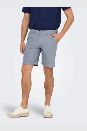 Only & Sons Chino-short ONSMARK 0011 COTTON LINEN SHORTS NOOS
