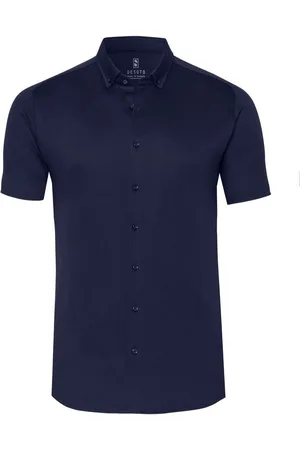 DESOTO Overhemd met korte mouwen Casual Modern BD 1/2