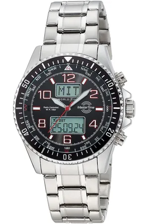 Master Time Radiografische chronograaf Super Power Quartzhorloge, horloge, herrenuur, ook ideaal als cadeau (set, 2-delig, Met wisselband)