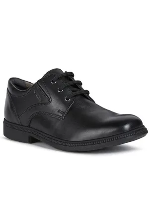 Geox Veterschoenen JR FEDERICO C in smalle vorm, vrijetijdsschoen, lage schoen, veterschoen