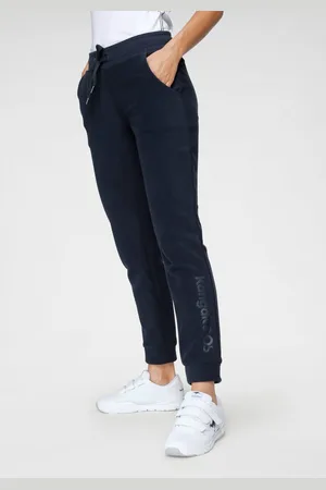 KangaROOS Fleece-broek met steekzakken en rijgkoord