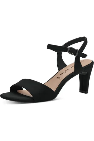 Tamaris Sandaaltjes , zomerschoen, avondschoen, trechterhak, met delicate enkelbandjes